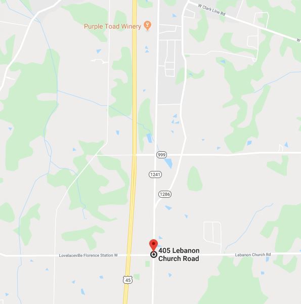 Car fire crash map